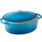 Best Choice Products Oval 7.5 Quart Cast-Iron Dutch Oven, Heavy-Duty w/ Enamel, Side Handles